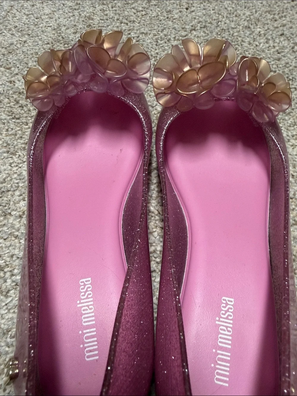 Mini Melissa sparkling pink